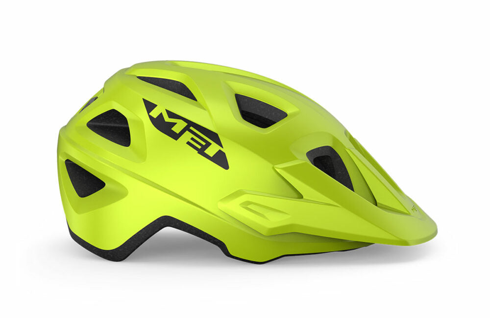 MET Echo MTB Cycling Helmet (Matt Lime Green)