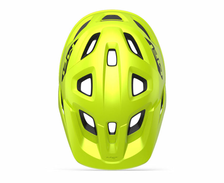 MET Echo MTB Cycling Helmet (Matt Lime Green)