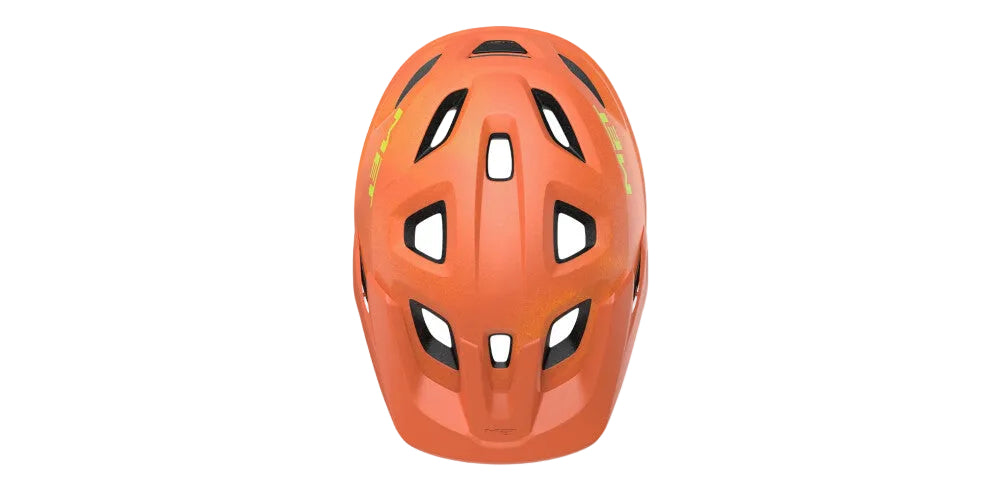 MET Eldar MTB Cycling Helmet (Matt Orange)