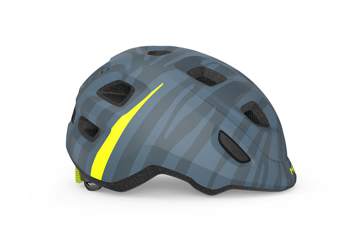 MET Hooray Road Cycling Helmet (Blue Zebra Matt)