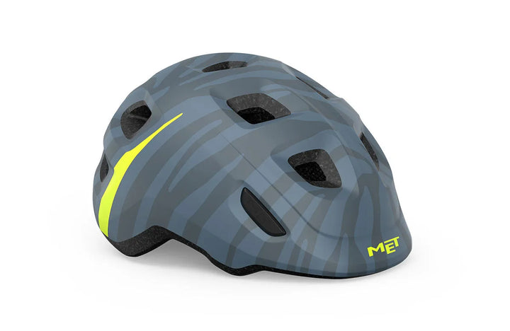 MET Hooray Road Cycling Helmet (Blue Zebra Matt)