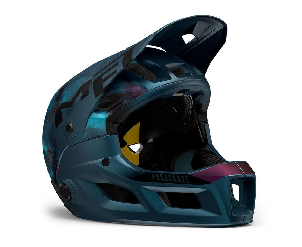 MET Parachute MCR MTB MIPS Cycling Helmet (Blue Indigo Matt) - BUMSONTHESADDLE