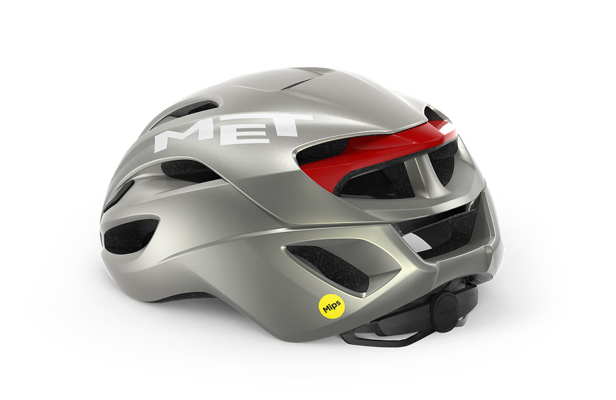 MET Rivale MIPS Road Cycling Helmet (Solar Gray Matt)
