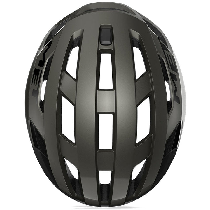 MET Vinci MIPS Road Cycling Helmet (Glossy Titanium Metallic)