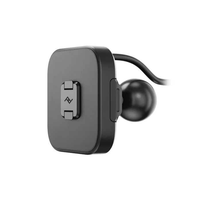 Peak Design Mobile Car Mount Ball Qi2 Charging Adapter (Black)