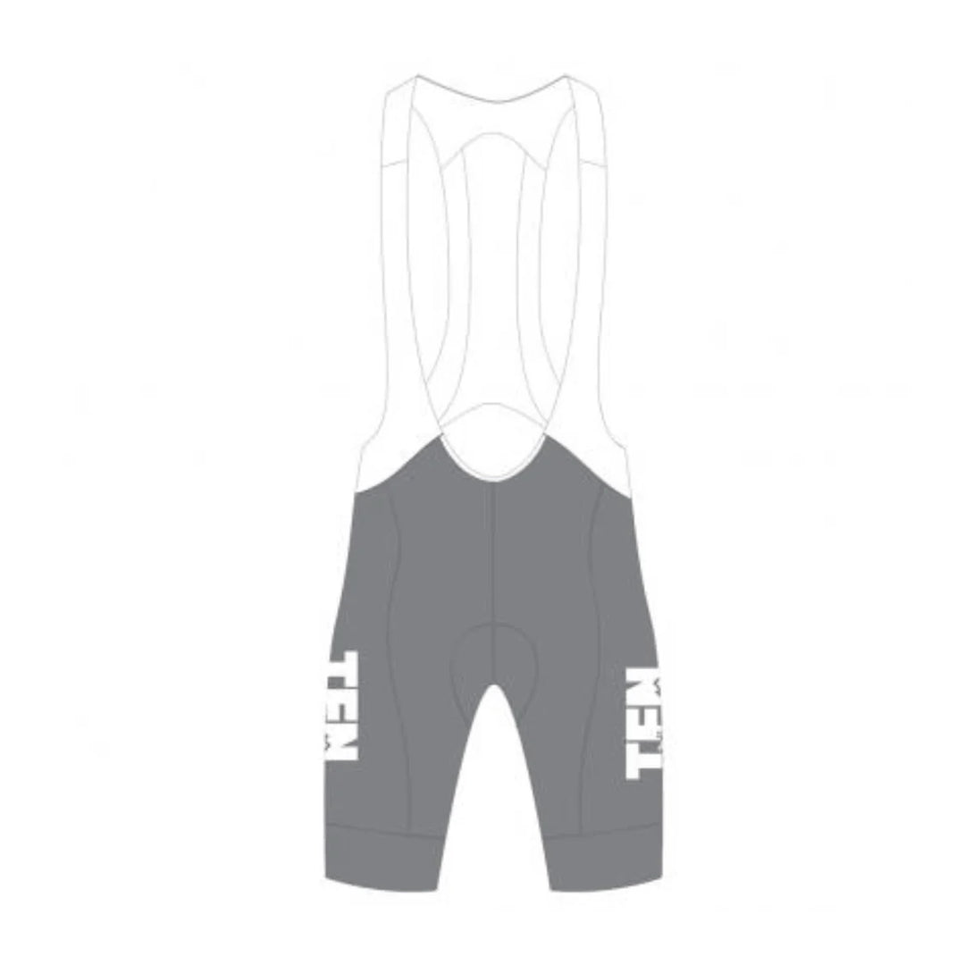 Monton X Tour of Nilgiris Limited Edition Unisex Cycling Bibshorts (Grey)
