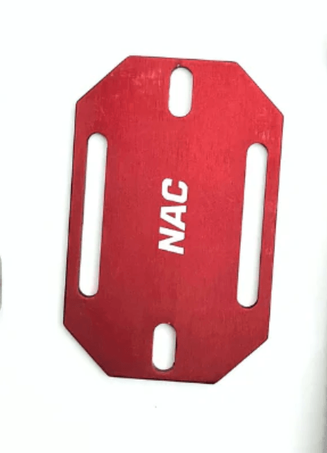 NAC C1 Stealth Strap Mount (Red) - BUMSONTHESADDLE