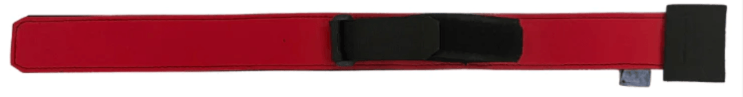 NAC Enduro Fly Storage Strap (Red) - BUMSONTHESADDLE