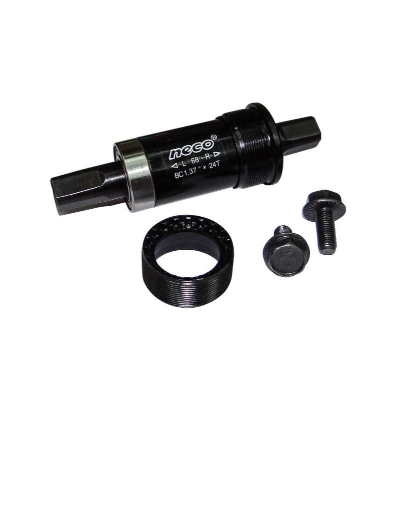 Neco Bottom Bracket set (Black) - BUMSONTHESADDLE