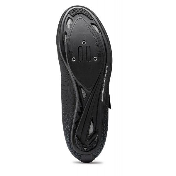 Northwave Core 2 Road Cycling Shoes (Black) - BUMSONTHESADDLE