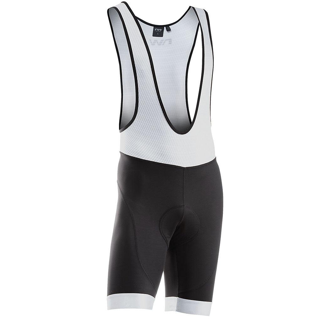 Northwave Force Evo Cycling Bibshorts (Black/Light Grey) - BUMSONTHESADDLE