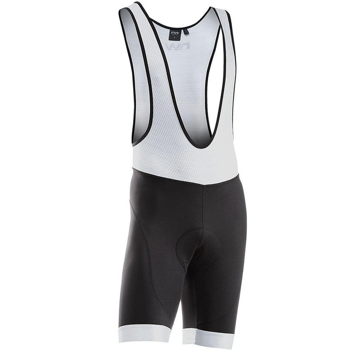 Northwave Force Evo Cycling Bibshorts (Black/Light Grey) - BUMSONTHESADDLE