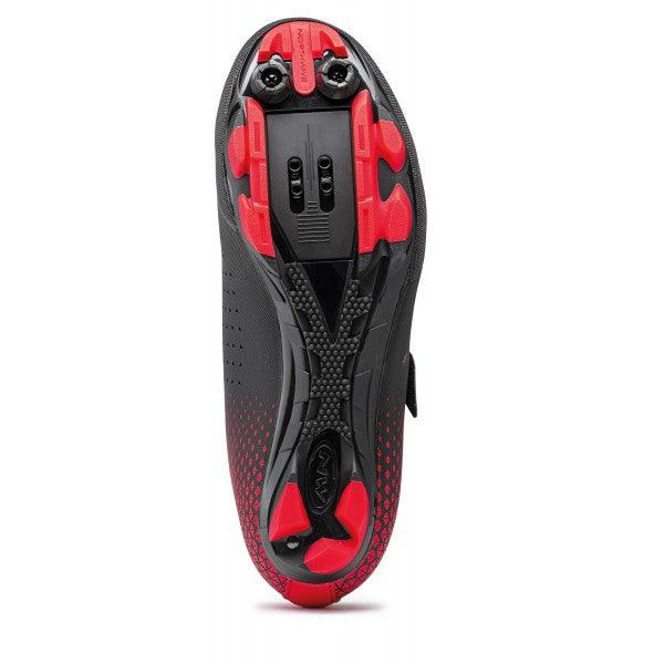 Northwave Origin 2 MTB Cycling Shoes (Black/Red) - BUMSONTHESADDLE