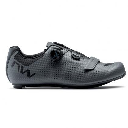 Northwave Storm Carbon 2 Road Cycling Shoe (Anthra) - BUMSONTHESADDLE