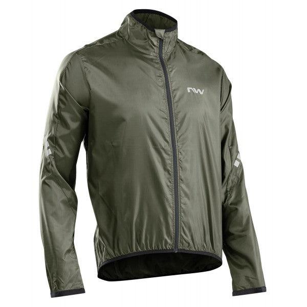 Northwave Vortex 2 Rain Jacket (Forest Green) - BUMSONTHESADDLE