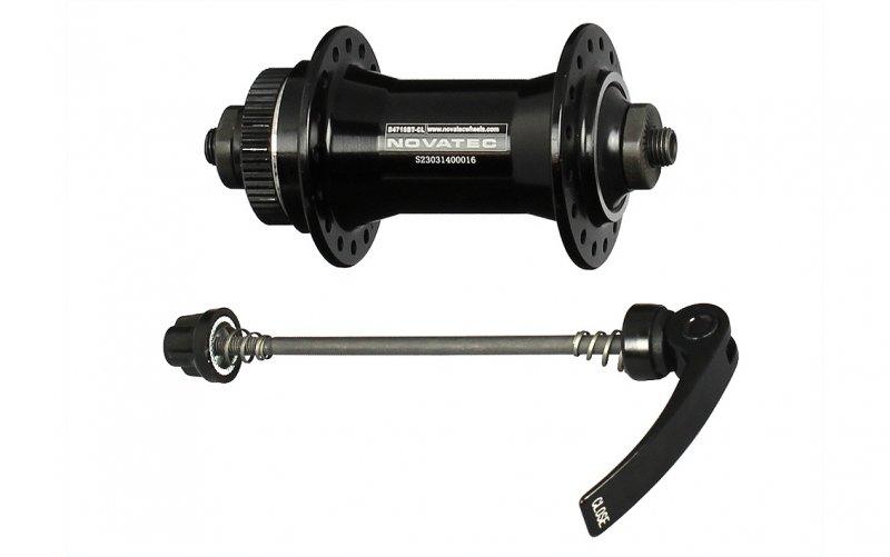 Novatec D471TSBTCL Disc Brake Front Hub (Black) - BUMSONTHESADDLE