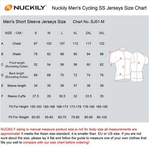 Nuckily MA032 Men's Cycling Jersey (Dark Grey) - BUMSONTHESADDLE