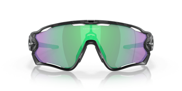 Oakley Jawbreaker Sport Sunglasses ( Prizm Road Jade / Matte Black Camo) - BUMSONTHESADDLE