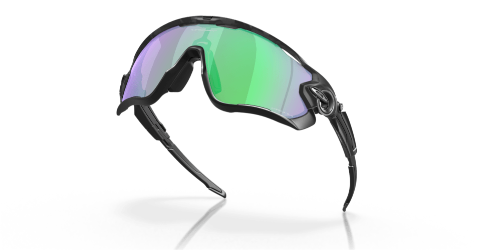 Oakley Jawbreaker Sport Sunglasses ( Prizm Road Jade / Matte Black Camo) - BUMSONTHESADDLE