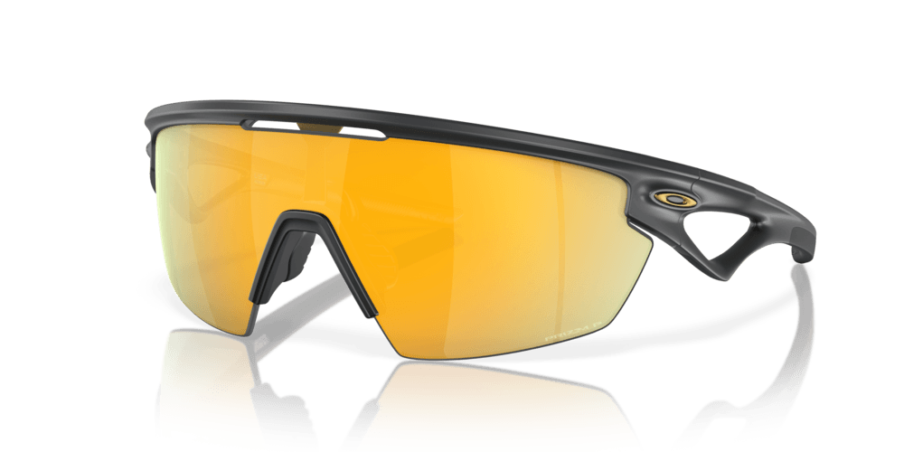 Oakley Sphaera Sport Sunglasses (Prizm 24k/Matte Carbon) - BUMSONTHESADDLE