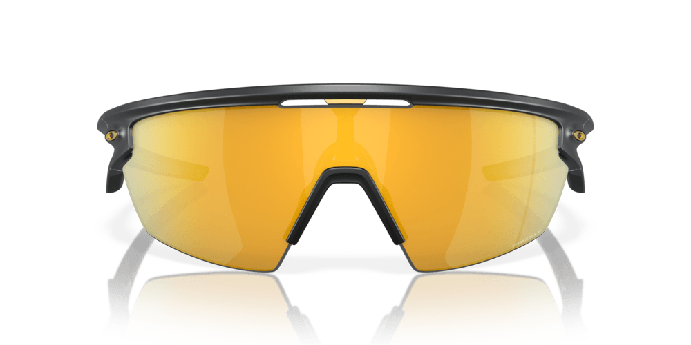 Oakley Sphaera Sport Sunglasses (Prizm 24k/Matte Carbon) - BUMSONTHESADDLE
