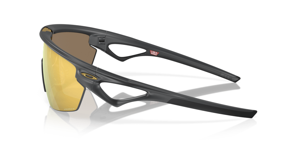 Oakley Sphaera Sport Sunglasses (Prizm 24k/Matte Carbon) - BUMSONTHESADDLE