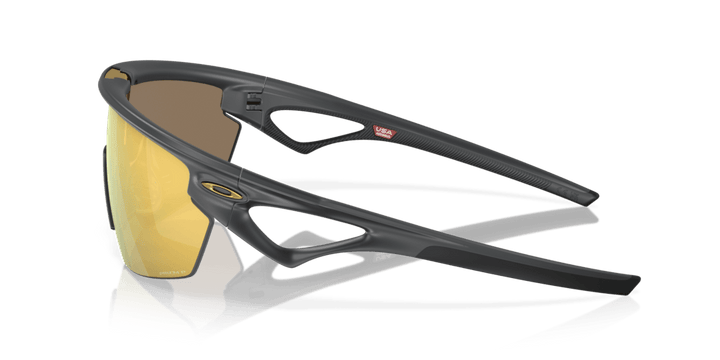Oakley Sphaera Sport Sunglasses (Prizm 24k/Matte Carbon) - BUMSONTHESADDLE