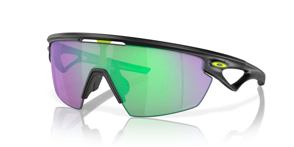 Oakley Sphaera Sport Sunglasses (Prizm Road Jade/Matte Black) - BUMSONTHESADDLE