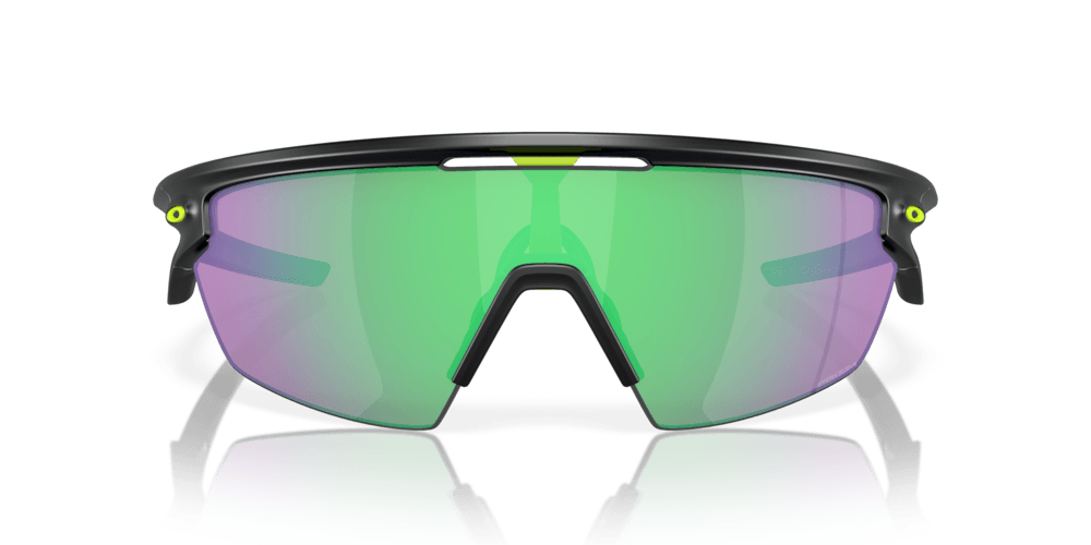 Oakley Sphaera Sport Sunglasses (Prizm Road Jade/Matte Black) - BUMSONTHESADDLE