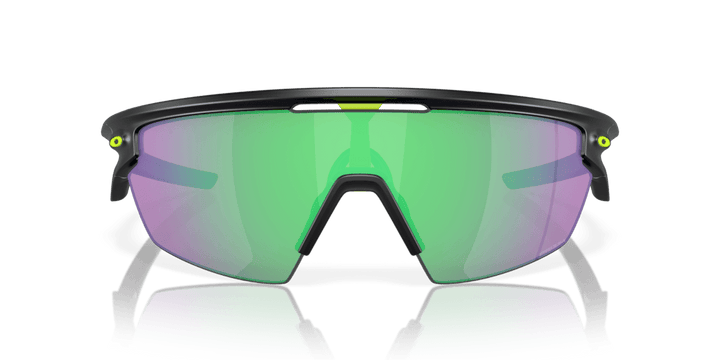 Oakley Sphaera Sport Sunglasses (Prizm Road Jade/Matte Black) - BUMSONTHESADDLE