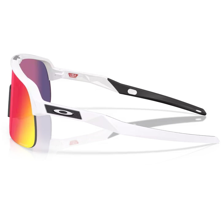 Oakley Sutro Lite S Sport Sunglasses (Prizm Road/Matt White)
