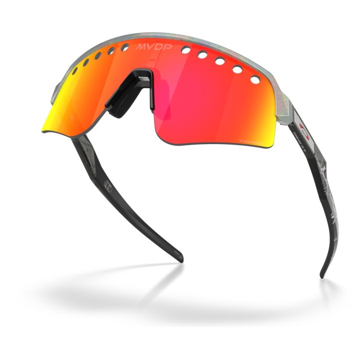 Oakley Sutro Lite Sweep Sport Sunglasses (Space Dust/Prizm Ruby)