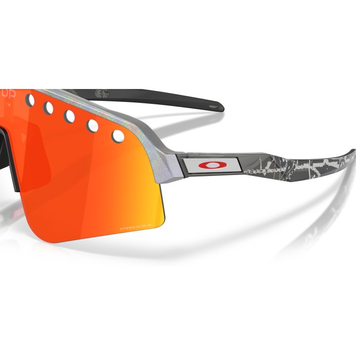 Oakley Sutro Lite Sweep Sport Sunglasses (Space Dust/Prizm Ruby)