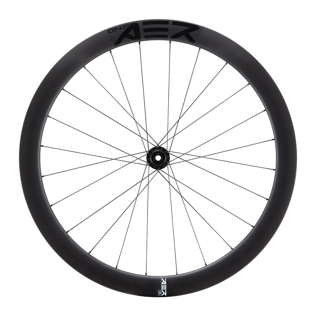 OneAer D5 Carbon Tubeless Ready Disc Brake Wheel - Shimano/Sram (Black) - BUMSONTHESADDLE