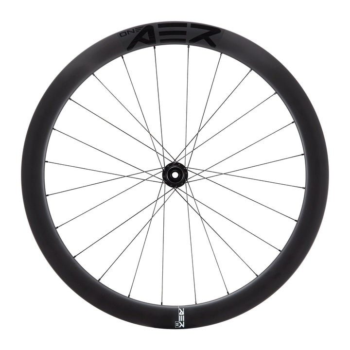 OneAer D5 Carbon Tubeless Ready Disc Brake Wheel - Shimano/Sram (Black) - BUMSONTHESADDLE