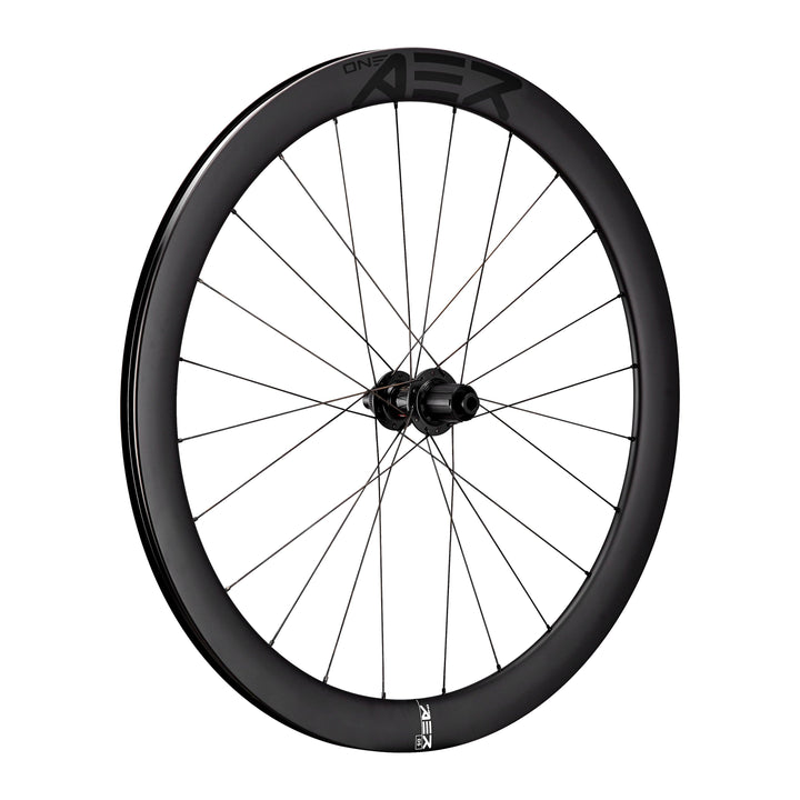 OneAer D5 Carbon Tubeless Ready Disc Brake Wheel - Shimano/Sram (Black) - BUMSONTHESADDLE