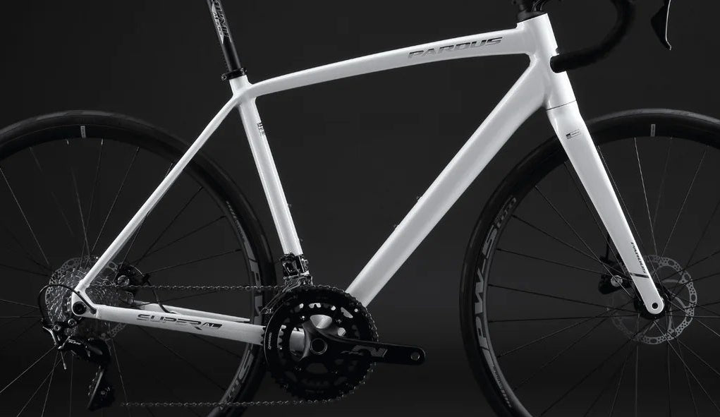 Pardus Super AL Road Frameset (White)