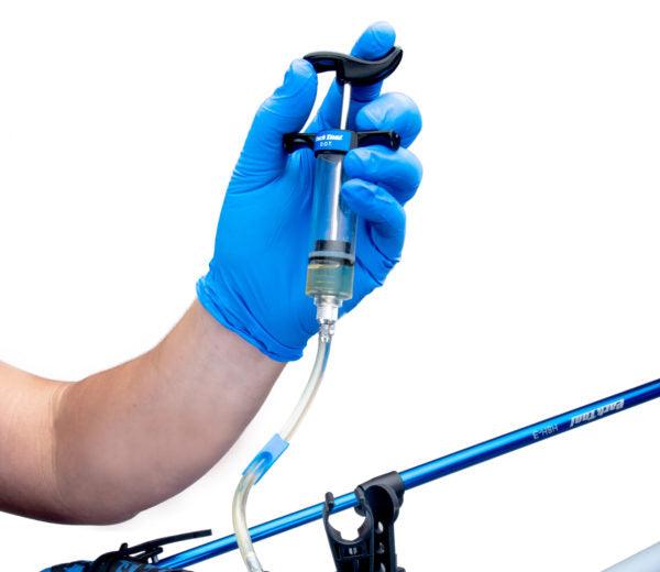Park Tool Nitrile Mechanic's Gloves (Blue) - BUMSONTHESADDLE