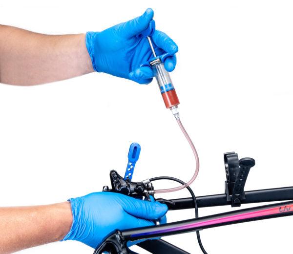 Park Tool Nitrile Mechanic's Gloves (Blue) - BUMSONTHESADDLE