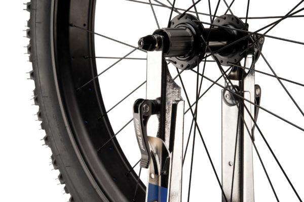 Park Tool Truing Stand Upright Extensions and Thru Axle Adaptors - BUMSONTHESADDLE