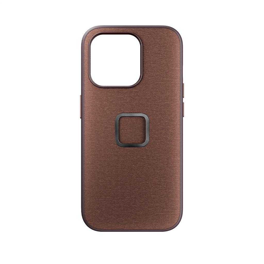 Peak Design Everyday Case for iPhone 15 V1 (Redwood) - BUMSONTHESADDLE