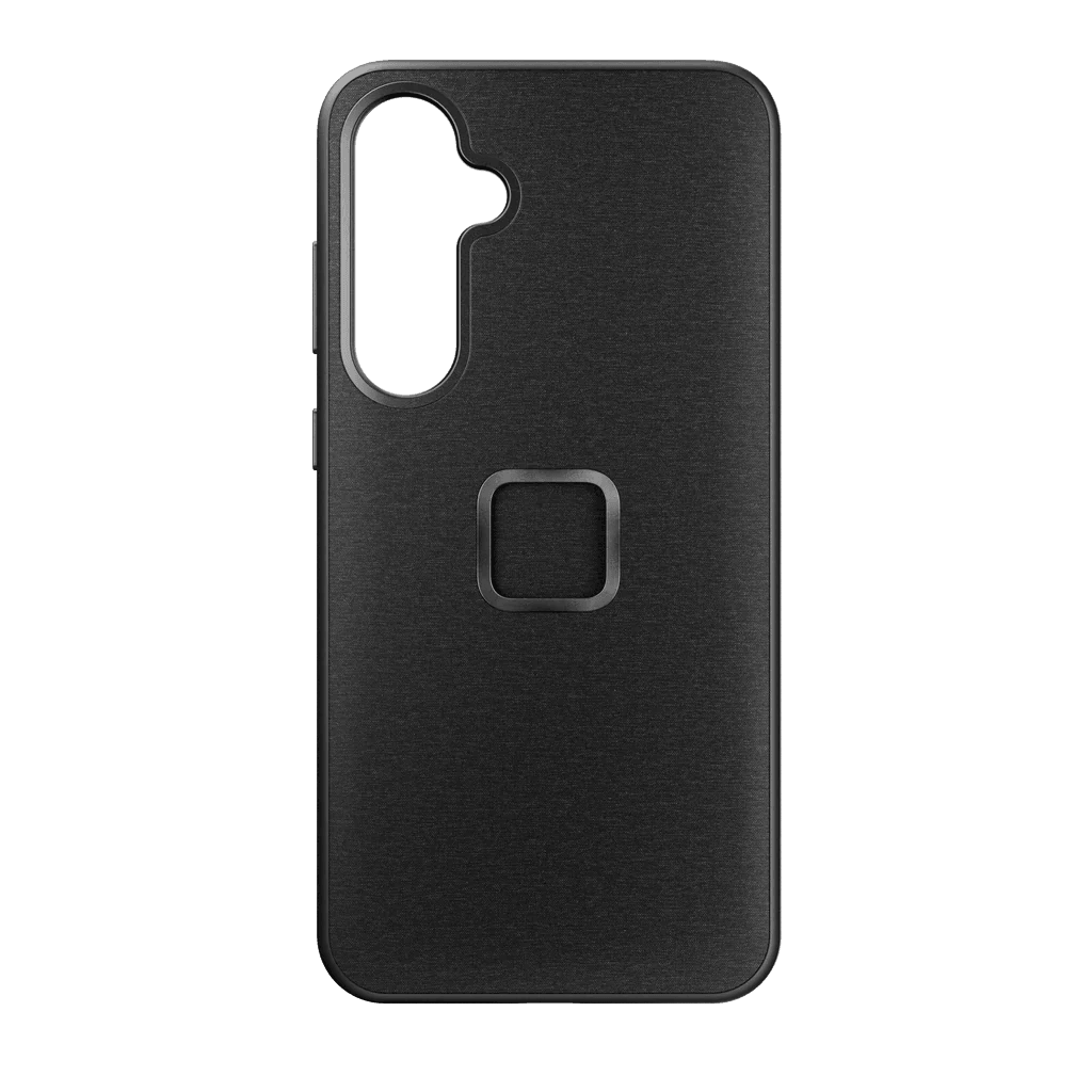 Peak Design Everyday Fabric Case For Samsung Galaxy S24+ (Charcoal) - BUMSONTHESADDLE