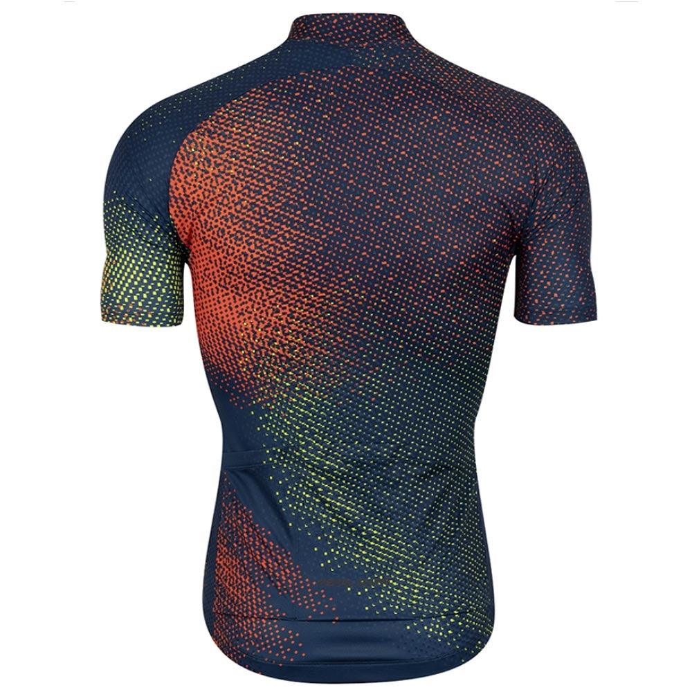 Pearl Izumi Attack Men's Cycling Jersey (Navy/Fuego Depth) - BUMSONTHESADDLE