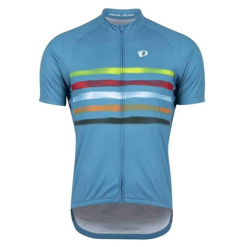Pearl Izumi Classic Men's Cycling Jersey (Vesper Blue Aurora) - BUMSONTHESADDLE
