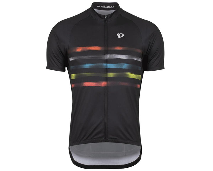 Pearl Izumi Classic Men's Cycling Jersey (Vibrant Black Aurora) - BUMSONTHESADDLE