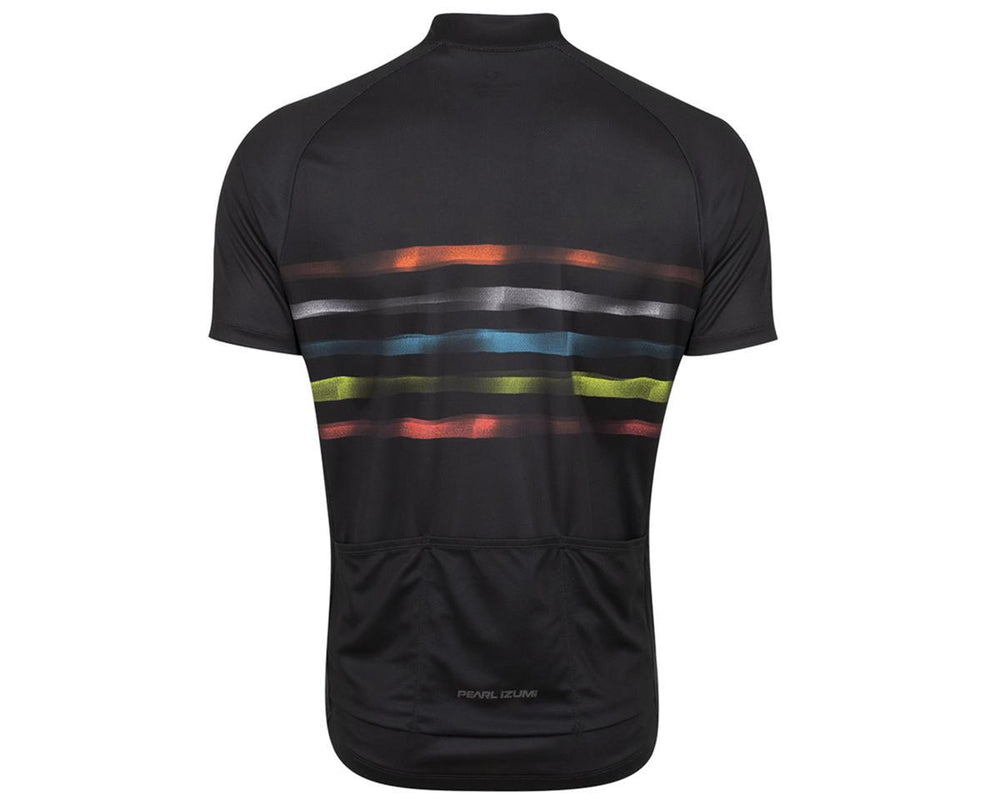 Pearl Izumi Classic Men's Cycling Jersey (Vibrant Black Aurora) - BUMSONTHESADDLE