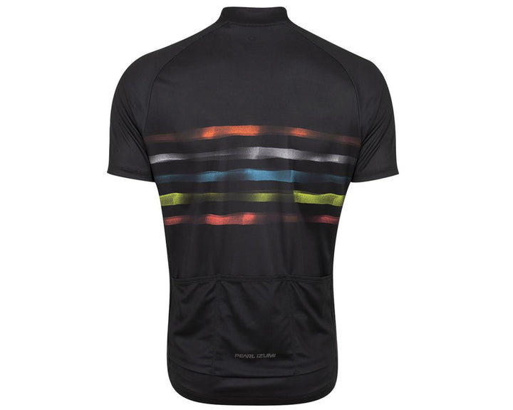 Pearl Izumi Classic Men's Cycling Jersey (Vibrant Black Aurora) - BUMSONTHESADDLE