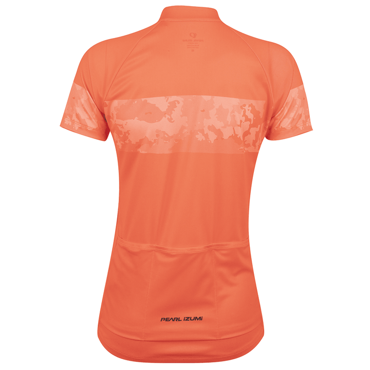 Pearl Izumi Classic Women's Cycling Jersey (Fiery Coral Fountain) - BUMSONTHESADDLE