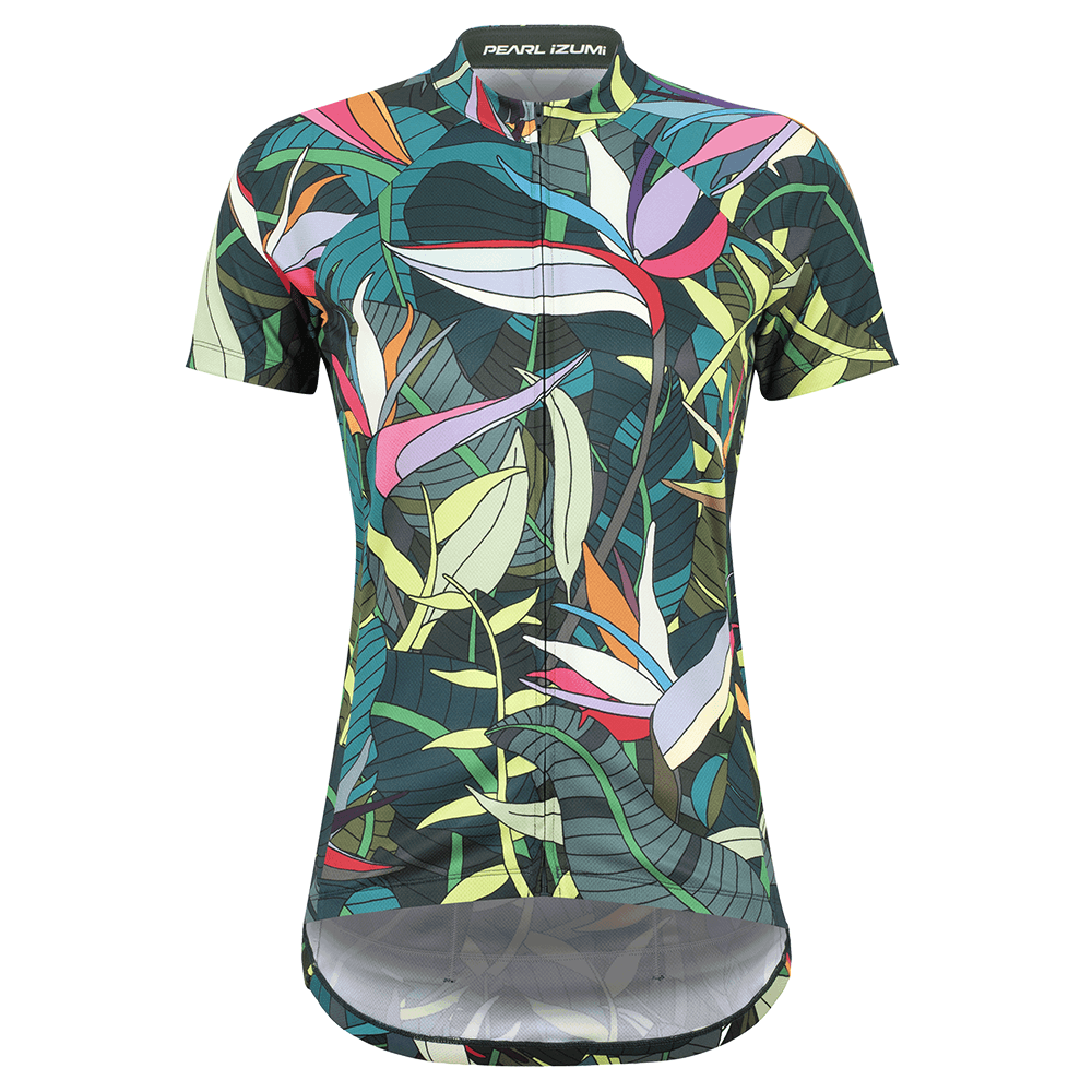Pearl Izumi Classic Women's Cycling Jersey (Vibrant Paradise) - BUMSONTHESADDLE