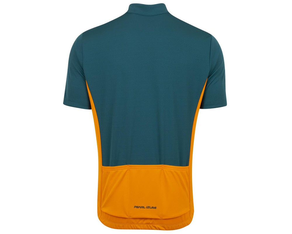 Pearl Izumi Quest Men's Cycling Jersey (Sunfire/Dark Spruce) - BUMSONTHESADDLE